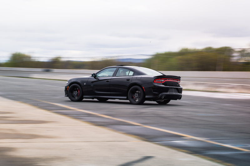 Illustration for article titled How I Survived A Dodge Charger Hellcat On A Wet Track
